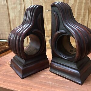 Antiqued Bookends